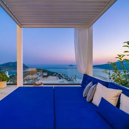 Ultra Luxurious Magnificent Sea View In Kalkan Kalamar Bay 3 빌라 카스