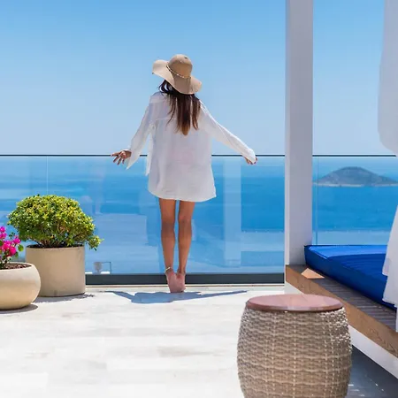 Ultra Luxurious Magnificent Sea View In Kalkan Kalamar Bay 3 빌라