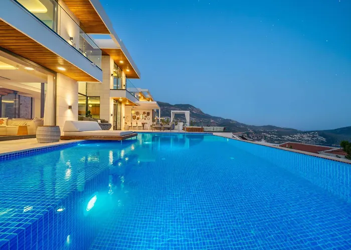 别墅 Ultra Luxurious Magnificent Sea View In Kalkan Kalamar Bay *