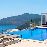 Ultra Luxurious Magnificent Sea View In Kalkan Kalamar Bay 3 Villa Kaş