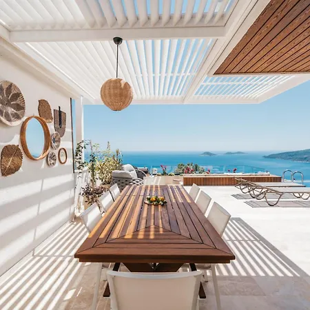 Ultra Luxurious Magnificent Sea View In Kalkan Kalamar Bay Каш
