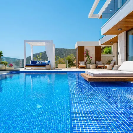Ultra Luxurious Magnificent Sea View In Kalkan Kalamar Bay 3 * カシュ