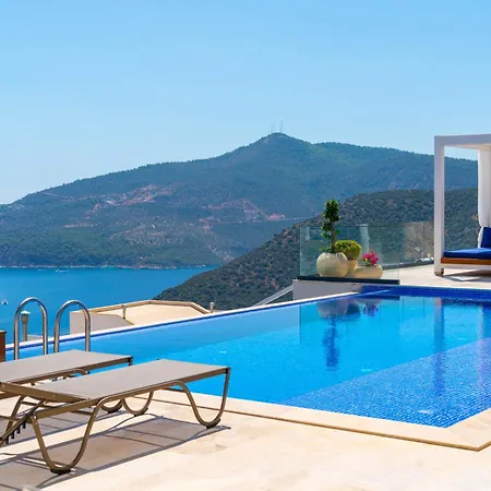 Ultra Luxurious Magnificent Sea View In Kalkan Kalamar Bay 3 ヴィラ カシュ