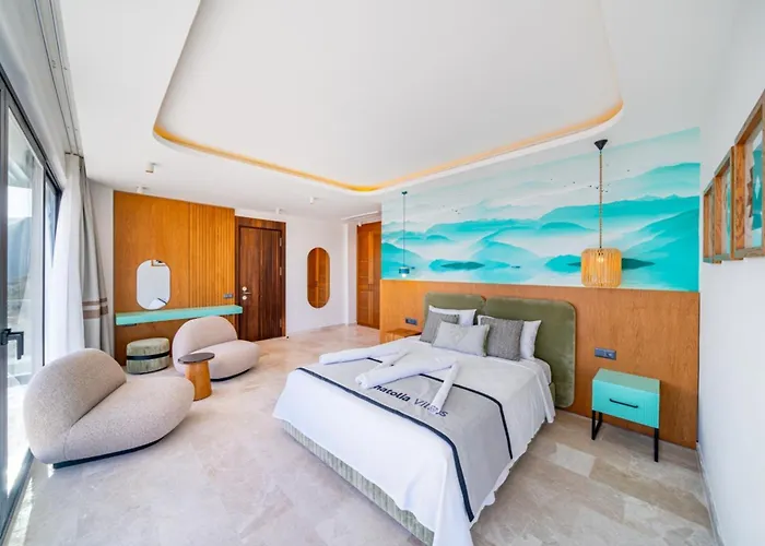 Ultra Luxurious Magnificent Sea View In Kalkan Kalamar Bay Kaş