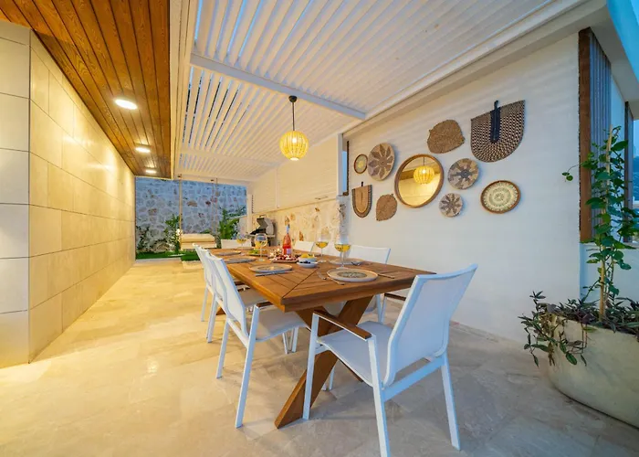 Ultra Luxurious Magnificent Sea View In Kalkan Kalamar Bay *