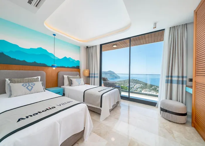 Ultra Luxurious Magnificent Sea View In Kalkan Kalamar Bay Kaş