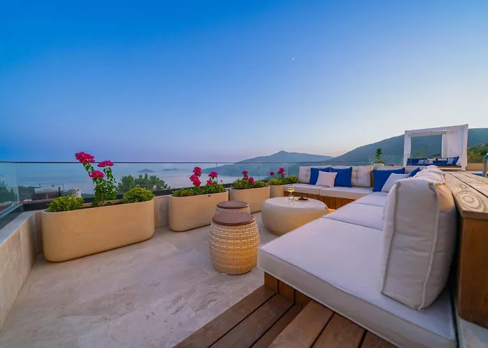Ultra Luxurious Magnificent Sea View In Kalkan Kalamar Bay *