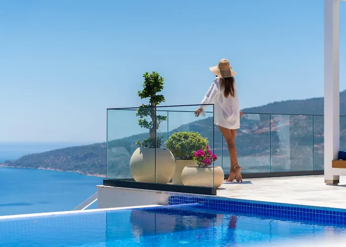 Ultra Luxurious Magnificent Sea View In Kalkan Kalamar Bay Villa Kaş