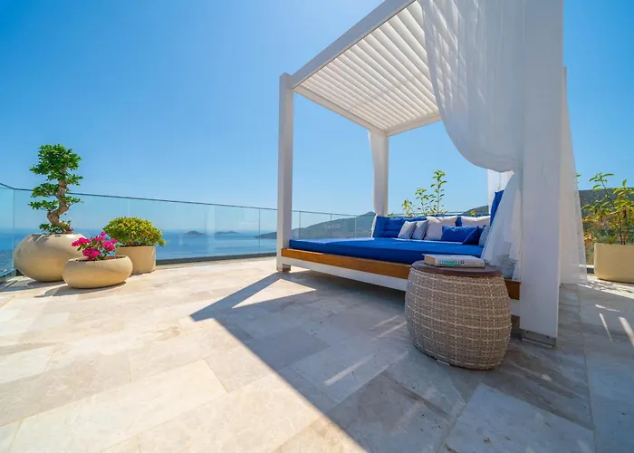 Ultra Luxurious Magnificent Sea View In Kalkan Kalamar Bay *