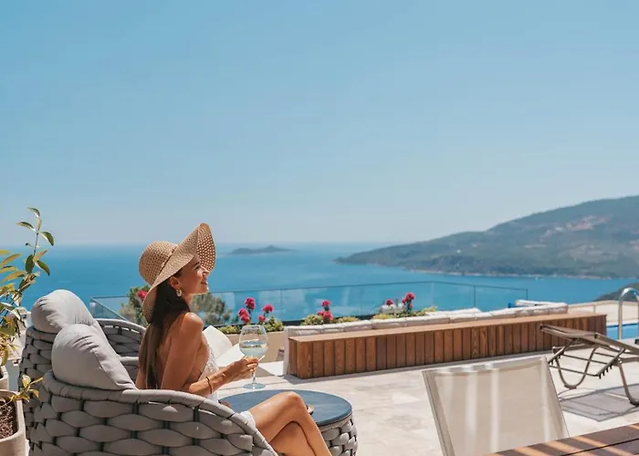 Villa Ultra Luxurious Magnificent Sea View In Kalkan Kalamar Bay Kaş